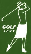 Logo Golf lady
